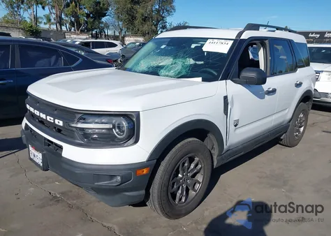 2021 Ford Bronco Sport Big Bend из США, поврежденный, VIN 3FMCR9B65MRA16723
